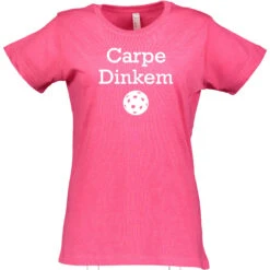 Carpe Dinkem Cotton T-Shirt - Women's -Pickleball Promotion Store Carpe W CTN HP 56100.1667408042