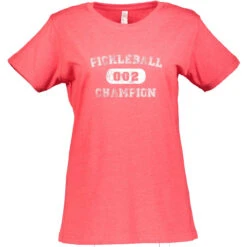 Champion Cotton T-Shirt - Women's -Pickleball Promotion Store Champion W CTN RD 01095.1677284473