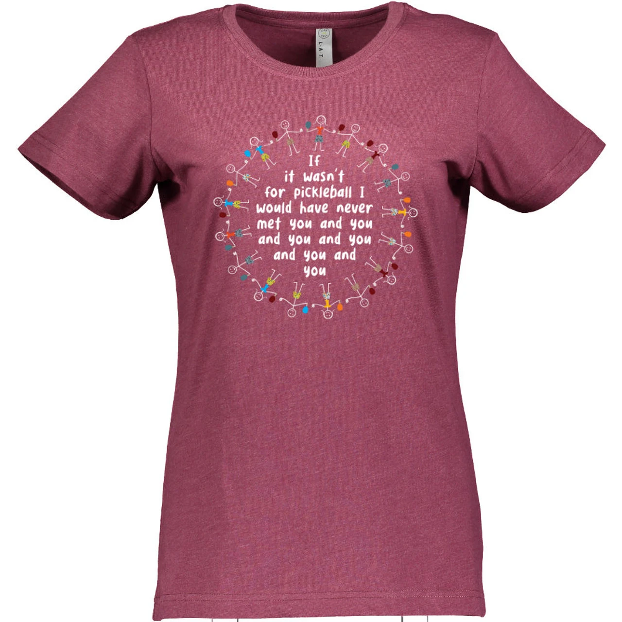 Circle Of Friends Cotton T-Shirt - Women's 4 Circle Of Friends Cotton T-Shirt - Women's - Image 2