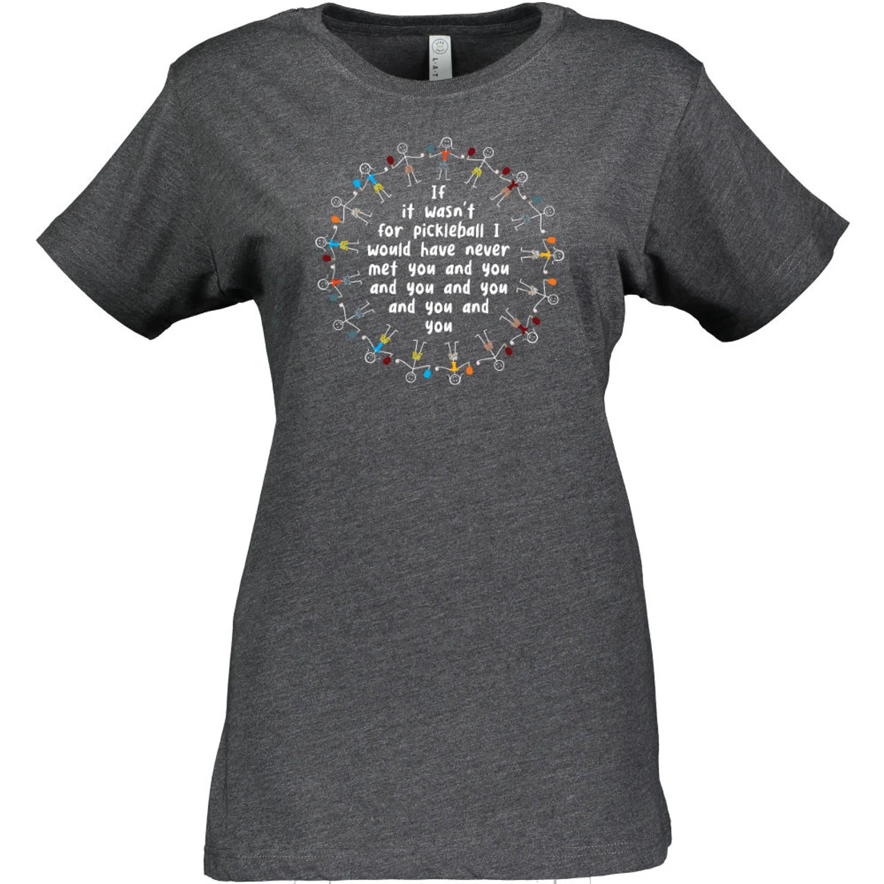 Circle Of Friends Cotton T-Shirt - Women's 3 Circle Of Friends Cotton T-Shirt - Women's