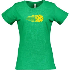 Fast Ball Cotton T-Shirt - Women's -Pickleball Promotion Store FastBall W CTN GR 90396.1667254443