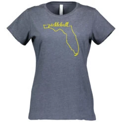 Florida Cotton T-Shirt - Women's -Pickleball Promotion Store Florida W CTN NY 81581.1677685871
