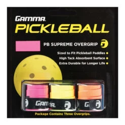 GAMMA Supreme Pickleball Overgrip -Pickleball Promotion Store GAM008 4 68576 59204.1677016438