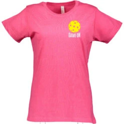 Game On Cotton T-Shirt - Women's -Pickleball Promotion Store GameOn W CTN HP 00440.1668209380