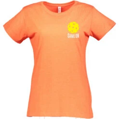 Game On Cotton T-Shirt - Women's -Pickleball Promotion Store GameOn W CTN OR 73402.1677088220