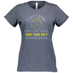 I May Be A Grandma Cotton T-Shirt - Women's -Pickleball Promotion Store Grandma W CTN NY 12073.1667414204