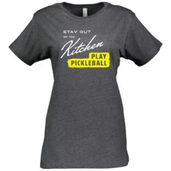 Stay Out Of The Kitchen Cotton T-Shirt - Women's -Pickleball Promotion Store Kitchen W CTN SM 91738.1677037524