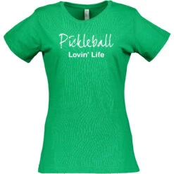 Lovin Life Cotton T-Shirt - Women's -Pickleball Promotion Store LovinLife W CTN GR 15205.1666291336