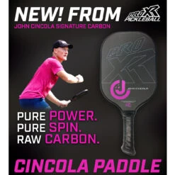 ProXR John Cincola Signature 10.5 Pickleball Paddle -Pickleball Promotion Store New Cincola Paddle 1000 97762.1672969140