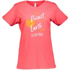 Nicest People Cotton T-Shirt - Women's -Pickleball Promotion Store Nicest W CTN RD 73541.1677006752