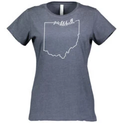 Ohio Cotton T-Shirt - Women's 14 Ohio Cotton T-Shirt - Women's -Pickleball Promotion Store Ohio W CTN NY 71548.1677036573