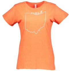 Ohio Cotton T-Shirt - Women's 15 Ohio Cotton T-Shirt - Women's -Pickleball Promotion Store Ohio W CTN OR 07202.1666728182