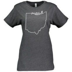 Ohio Cotton T-Shirt - Women's 17 Ohio Cotton T-Shirt - Women's -Pickleball Promotion Store Ohio W CTN SM 96227.1666728182