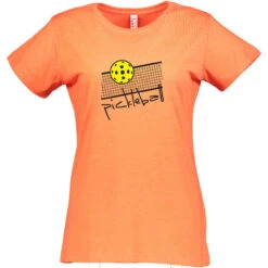 Over The Net Cotton T-Shirt - Women's 11 Over The Net Cotton T-Shirt - Women's -Pickleball Promotion Store OverTheNet W CTN OR 40337.1677614063