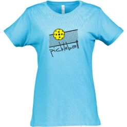 Over The Net Cotton T-Shirt - Women's 13 Over The Net Cotton T-Shirt - Women's -Pickleball Promotion Store OverTheNet W CTN TU 08242.1677614063