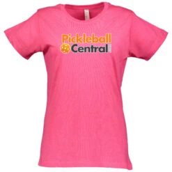 Pickleball Central Cotton T-Shirt - Women's -Pickleball Promotion Store PBC W CTN HP 65055.1667706924