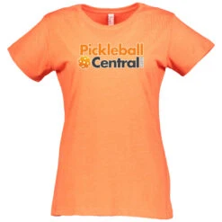 Pickleball Central Cotton T-Shirt - Women's -Pickleball Promotion Store PBC W CTN OR 29953.1677689887