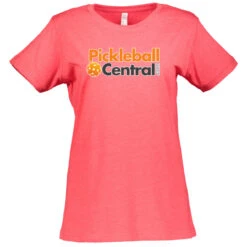 Pickleball Central Cotton T-Shirt - Women's -Pickleball Promotion Store PBC W CTN RD 23442.1677689887