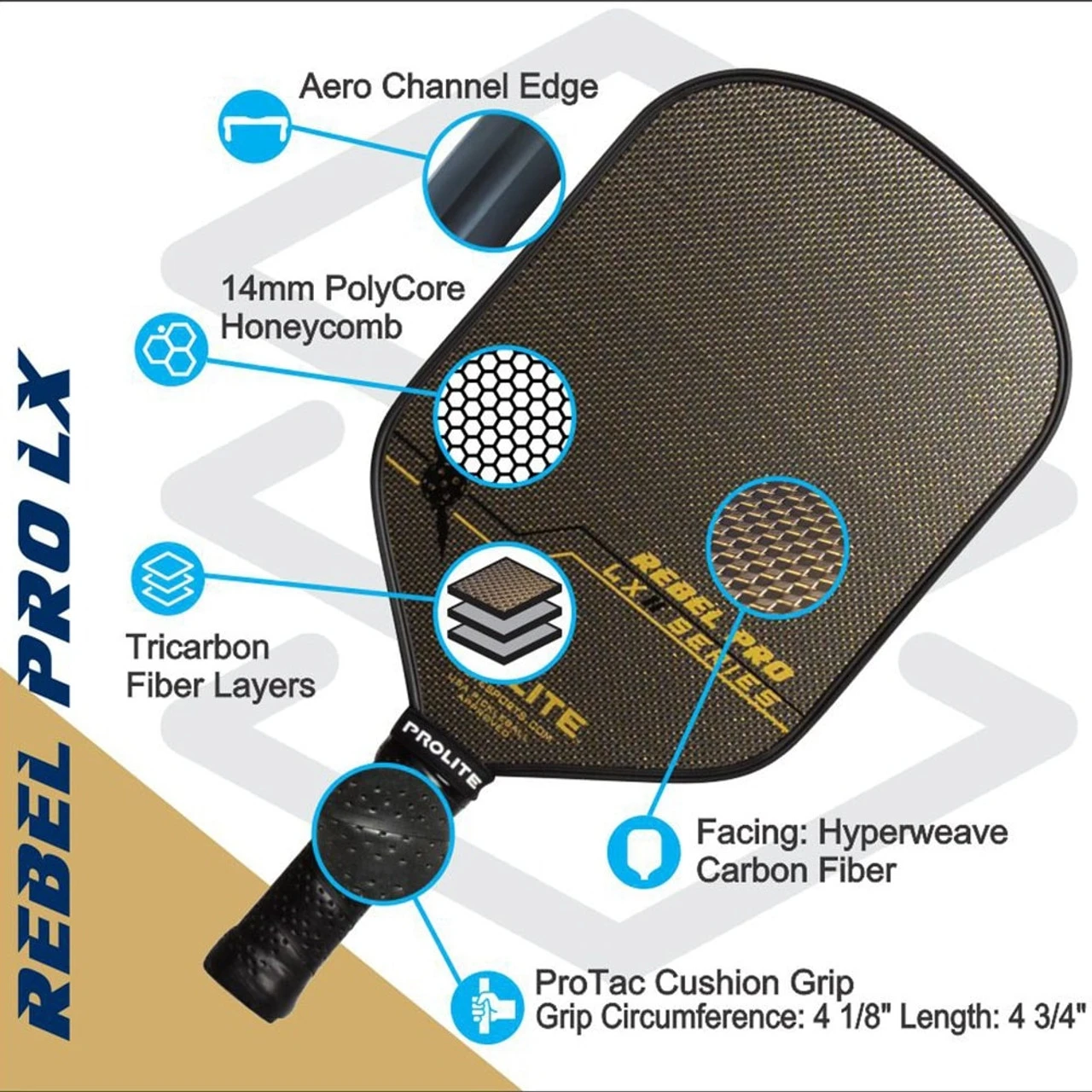 Rebel Pro Hyperweave LX Paddle 9 Rebel Pro Hyperweave LX Paddle - Image 7