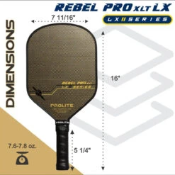 Rebel Pro XLT Hyperweave LX Paddle -Pickleball Promotion Store PL505 10 58256.1663784819