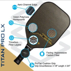 Titan Pro Hyperweave LX Paddle 19 Titan Pro Hyperweave LX Paddle -Pickleball Promotion Store PL510 9 81701.1663784824