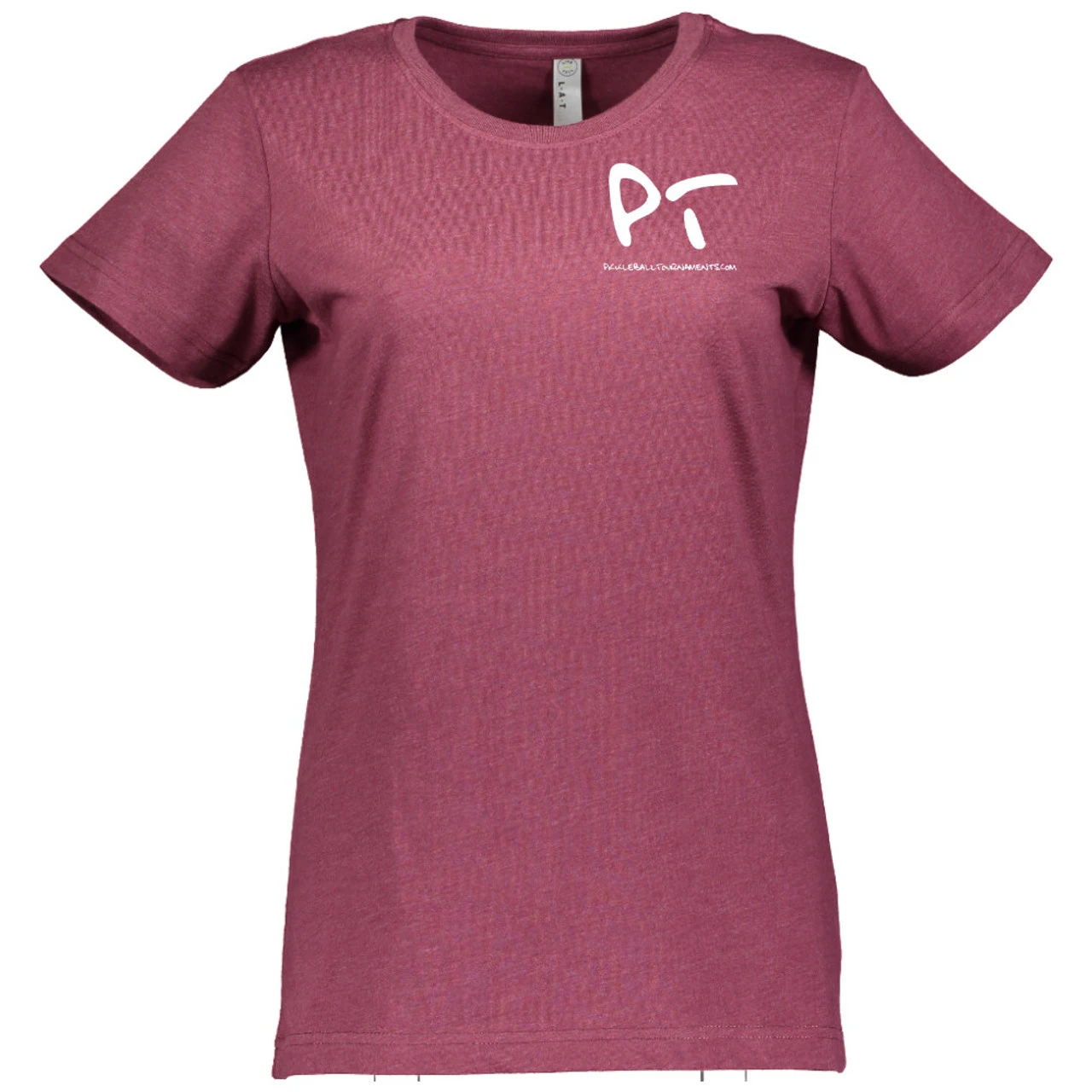 Pickleball Tournaments Pro Cotton T-Shirt - Women's 4 Pickleball Tournaments Pro Cotton T-Shirt - Women's - Image 2