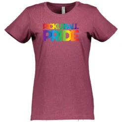 Pickleball PRIDE Cotton T-Shirt - Women's -Pickleball Promotion Store Pride W CTN BU 71737.1666630692