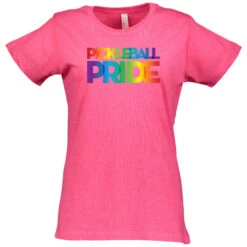 Pickleball PRIDE Cotton T-Shirt - Women's -Pickleball Promotion Store Pride W CTN HP 72449.1666630692