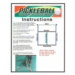 Pickleball Court Stencil -Pickleball Promotion Store RS125 3T 1000 83749.1664393110