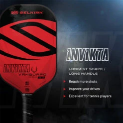 VANGUARD 2.0 Invikta Paddle -Pickleball Promotion Store SEL1106 Vanguard2.0Invikta Infographic 2 1000 15343.1673634727