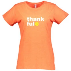Thankful Cotton T-Shirt - Women's -Pickleball Promotion Store Thankful CBT W OR 01720.1676996574