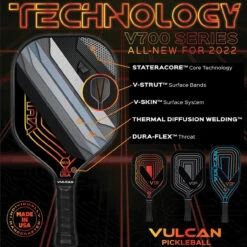 Vulcan V710 MAX Paddle -Pickleball Promotion Store VULV710 5 63453.1676319799