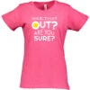 Was That Out Cotton T-Shirt - Women's -Pickleball Promotion Store WasThatOut W CTN HP 24898.1667411260